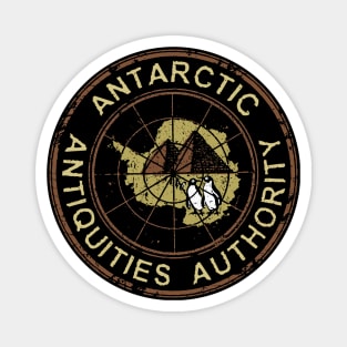 Antarctic Antiquities Authority - Roundel (black only) Magnet